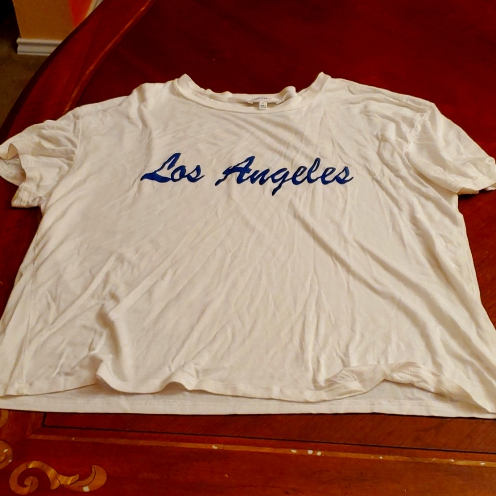 Better Be Los Angeles White/Navy Blue T Shirt